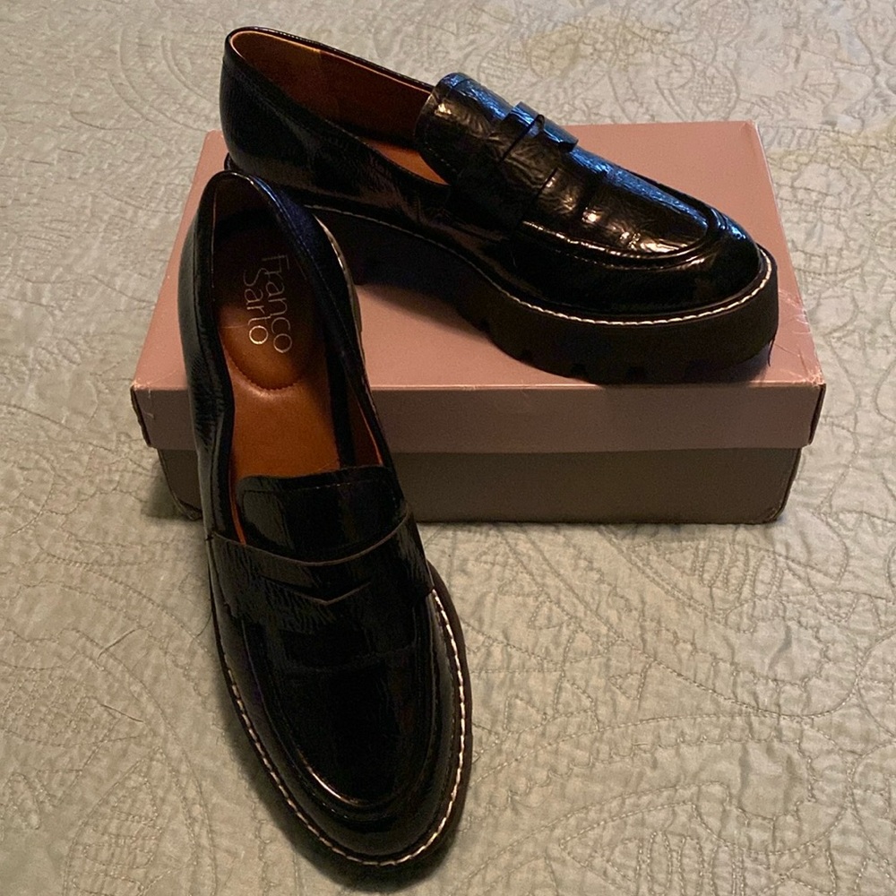 Franco Sarto Lug Sole Penny Loafer